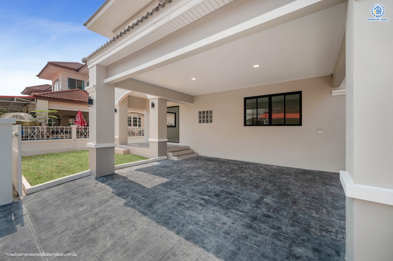 บ้านมือสองตกแต่งใหม่ โครงการ รติรมย์2 ราชพฤกษ์-กาญจนาภิเษก ซ.สวนผัก32 ส่วนกลางครบครัน พร้อมอยู่ เนื้อที่ 56 ตร.ว. ฟังก์ชัน 3 ห้องนอน 2 ห้องน้ำ 1 ห้องอเนกประสงค์ จอดรถได้ 2 คัน บนทำเลศักยภาพ เชื่อมต่อหลายเส้นทาง ใกล้ทางด่วน "ศรีรัช" และเซ็นทรัล เวสต์วิลล์...